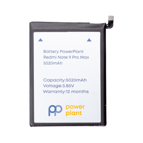 Аккумуляторная батарея PowerPlant Xiaomi Redmi Note 9 Pro Max (BN52) 5020mAh (SM220373)