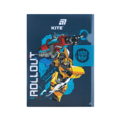 Папка - куточок Kite із клапаном A4 Transformers (TF25-248)