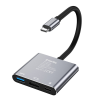 Концентратор ColorWay USB-C 3-in-1 USB 3.0 + HDMI 4K + USB-C PD100W (CW-HUB08)