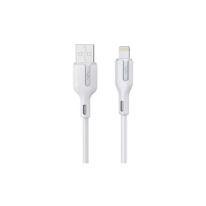 Дата кабель USB 2.0 AM to Lightning 1.0m 2.4A white Choetech (XAL-0003-WH-V2)