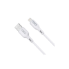 Дата кабель USB 2.0 AM to Lightning 1.0m 2.4A white Choetech (XAL-0003-WH-V2)