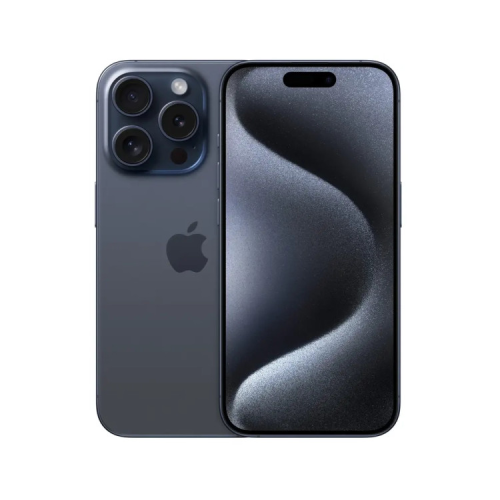 Мобільний телефон Apple iPhone 15 Pro 128Gb Blue Titanium eSim (REF A) BREEZY (2AMTQQ3)