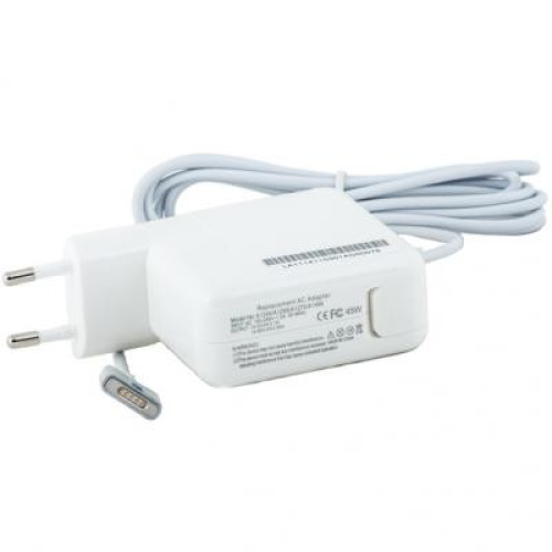 Блок живлення до ноутбуку PowerPlant APPLE 220V, 45W: 14.85V 3.05A (MagSafe 2) (AP45KMAG2)