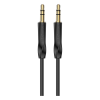 Кабель мультимедійний 3.5mm M to 3.5mm M black BOROFONE (6974443389166)