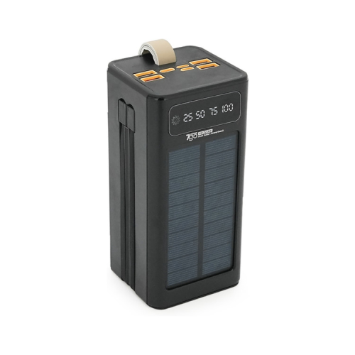 Батарея универсальная 7GO 50000mAh PD/22.5 Solar Black (GPW-01 / 45006)