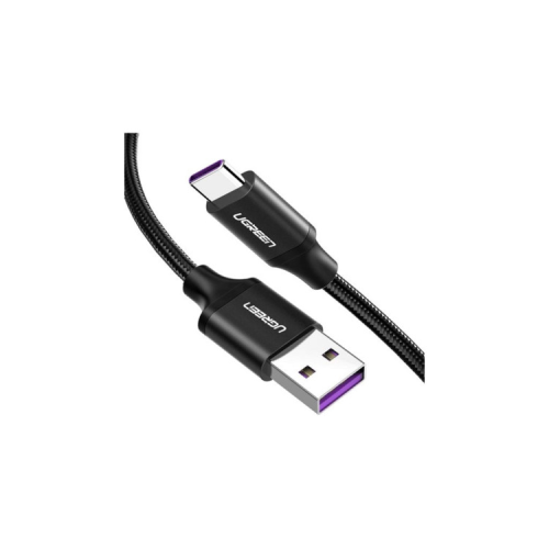 Дата кабель USB 3.0 AM to USB-C 2.0m 3.0A 18W US184 Black Ugreen (20884)