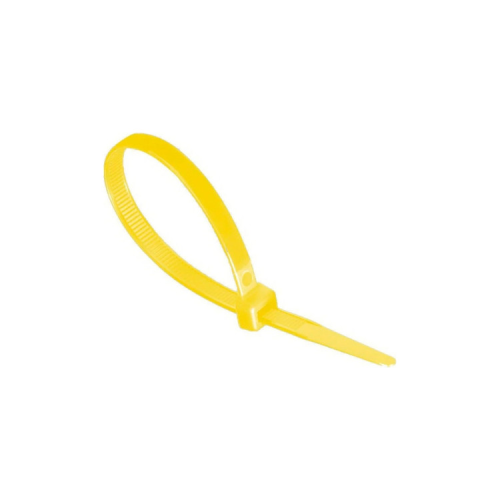 Стяжка 150мм/2.5мм, желтая, 1000шт=уп. Voltronic (21147)