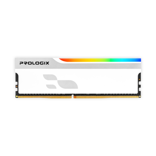 Модуль пам'яті для комп'ютера DDR4 8GB 3600 MHz Onyx White RGB Prologix (PRO8GB3600YWR4)