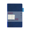 Еженедельник Axent датированный 2026 Partner Soft Muse 125х195, синий (8527-26-3-A)