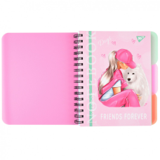 Блокнот Yes А5 Friends forever 144 аркуша пластикова обкладинка (681967)