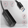 Концентратор AXAGON USB 3.1 to 4xUSB 3.0 0.2m black (HUE-M1A)