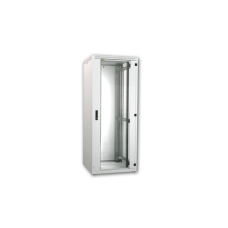 Шафа напольна Conteg 27U iSEVEN 19" 600x600 RAL7035 (RI7-27-60/60)