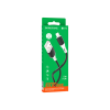 Дата кабель USB 2.0 AM to Lightning 1.0m 2.4A silicone BX79 black BOROFONE (6974443384741)