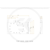 Водоблок Ekwb EK-Quantum Vector TUF RTX 5090 - Plexi (3831129901094) (3831129901094)