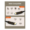 Кабель мультимедійний HDMI M to HDMI M 30.0m V2.1 AOC Cabletime (CA914050)
