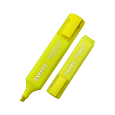 Маркер Axent Highlighter 2537-A, 1-5 мм клиноп. жовтий (2537-08-A)