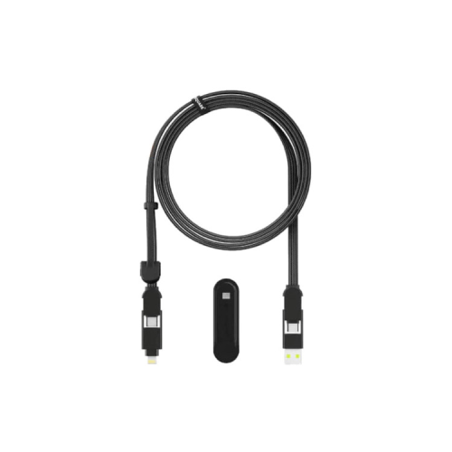 Дата кабель 6in1 inCharge XL 2.0m black Rolling Square (XLM01R)