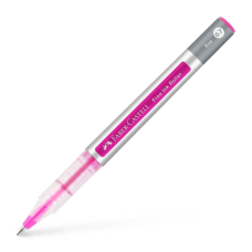 Ролер Faber-Castell Free Ink rollerball, колір чорнила рожевий, 0,7 мм, одноразова (29133)