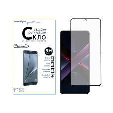 Скло захисне Fine Line Full Glue POCO X7 Pro Black (FL-TGFG-393)