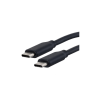 Дата кабель USB-C to USB-C 1.8m 60W black Kingda (KD-UCUC3002-1.8m)