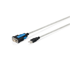 Кабель для передачі даних Digitus USB to COM M 1.8m RS232 FTDI black (DA-70170)