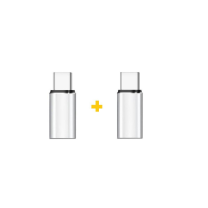 Перехідник Lightning F to USB-C M 2PCS silver XoKo (XK-AC025-SL2)