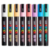 Набір маркерів UNI набір POSCA Soft Color, 1,8-2,5 мм, 8 шт (PC-5M SOFT COLOR 8C)