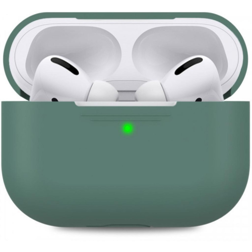 Чохол для навушників MakeFuture Apple AirPods Pro Silicone Green (MCL-AAPGN)