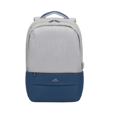 Рюкзак для ноутбука RivaCase 17.3" 7567 Prater, Grey / Dark Blue (7567Grey/DarkBlue)