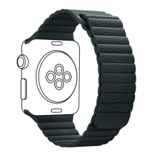 Ремінець до смарт-годинника Armorstandart Leather Loop для Apple Watch 42 (Series 11-10)/41/40/38 Midnight Blue (ARM57839)