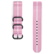 Ремешок для смарт-часов Samsung Gear Premium Nato Pink-White (GP-R600BREECAE)
