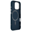 Чохол до мобільного телефона Armorstandart LikeCarbon2 MagCase Apple iPhone 17 Kevlar Dark Blue (ARM88613)