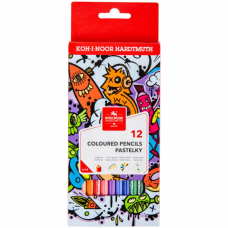 Карандаши цветные Koh-i-Noor Teenage 12 цветов (3552)