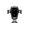Універсальний автотримач Baseus Metal Gravity with technology Qi 10W (WXYL-B0A)