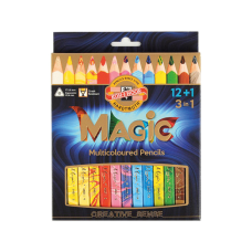 Олівці кольорові Koh-i-Noor Magic 12+1 кольорів (340801)