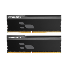 Модуль пам'яті для комп'ютера DDR4 32GB (2x16GB) 3200 MHz Onyx Black Prologix (PRO32GB3200YB4K)