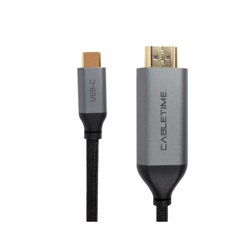 Переходник USB-C to HDMI, 4K, Ultra HD, V2.0 1.8m PowerPlant (CA913350)
