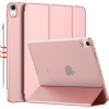 Чохол до планшета BeCover Tri Fold Hard Apple iPad Air 4 10.9 2020/2021 Pink (709660) (709660)
