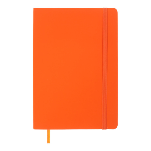 Книга записна Buromax Touch Me 96 аркушів А5 у клітинку помаранчевий (BM.295102-11)