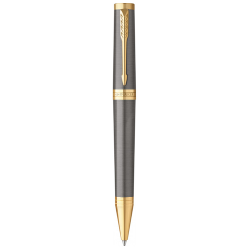 Ручка кулькова Parker INGENUITY Grey Lacquer GT BP (60 432)