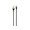 Дата кабель USB 2.0 AM to Micro 5P 1.0m 2.1A double-side black XO (NB188-M-1-BK)