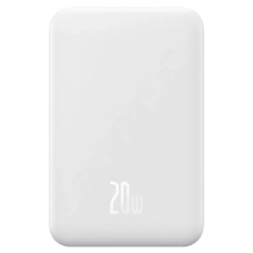 Батарея універсальна Baseus Magnetic Mini Wireless 20000mAh 20W, White (PPCX150002)