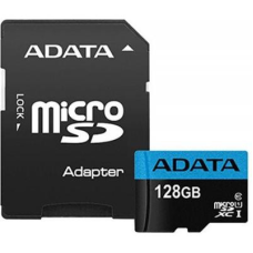 Карта памяти ADATA 128GB microSD class 10 UHS-I A1 Premier (AUSDX128GUICL10A1-RA1)