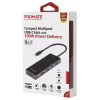 Концентратор Promate USB Hub 9 ports primehub-go.grey (primehub-go.grey)