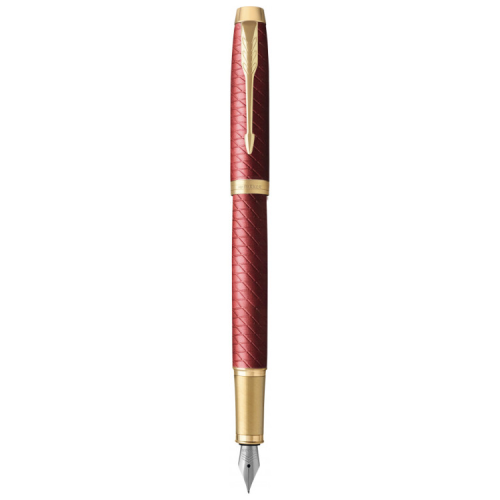 Ручка перьевая Parker IM 17 Premium Red GT  FP F (24 811)