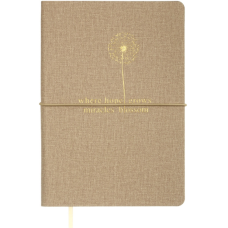 Книга записна Buromax NICE, А5, 96 аркушів, крапка, бежевий (BM.295315-28)