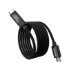 Дата кабель USB-C to USB-C 1.8m PD100W digital display silicone Choetech (XCC-1063)