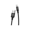 Дата кабель USB 2.0 AM to USB-C 2.0m 2A nylon X14 black HOCO (6957531062929)