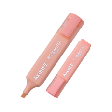 Маркер Axent Highlighter 2537-A, 1-5 мм клиноп. пастель рожевий (2537-24-A)