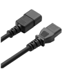 Кабель питания C13 to C14 1.8m black ColorWay (CW-CBP087-BK)